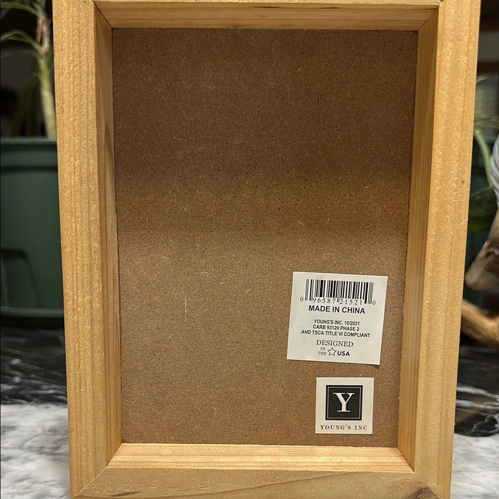 Motivational Coffee Quote Wall Art with Tan Frame - Picture 2 of 4